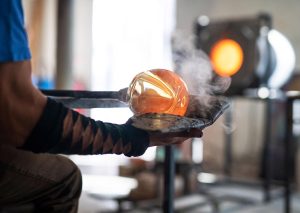 glasblåsning